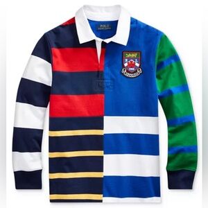 Ralph Lauren Kids' Colorful Striped Polo Shirt